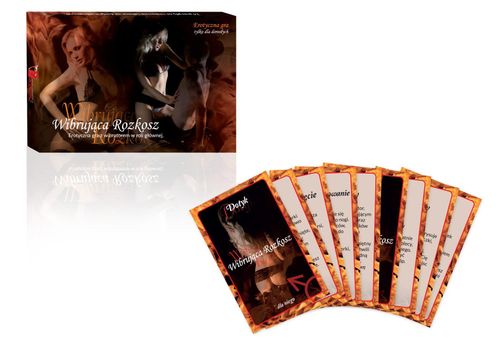 gra towarzyska dla par - wibrująca rozkosz (wibrator w zestawie) na Arena.pl