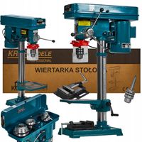 WIERTARKA STOŁOWA KOLUMNOWA INDUKCYJNA SŁUPOWA 1450W + IMADŁO KRAFT&DELE