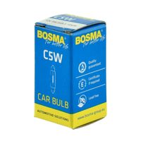 Żarówka samochodowa sygnalizacyjna Bosma C5W rurka SV10x36 12V 5W - 1szt