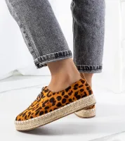 Brązowe espadryle Verneli 38