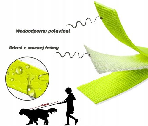 SMYCZ TRENINGOWA dla Psa MOCNA BIOTHANE PVC 3m na Arena.pl