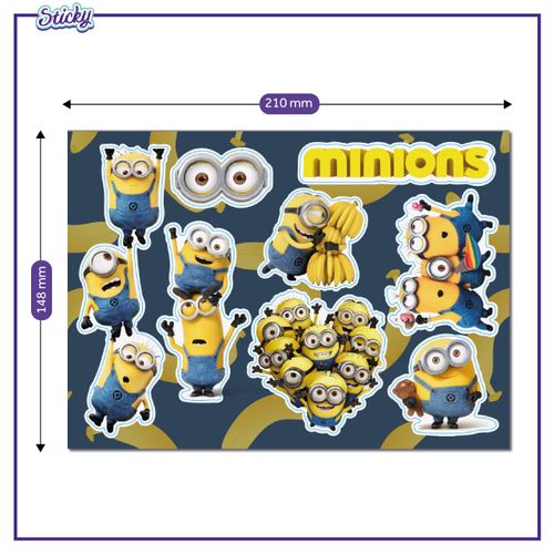 Naklejki na rower kask MINIONKI na Arena.pl