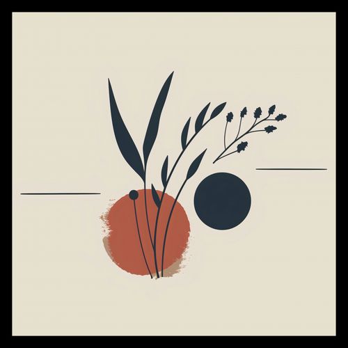 Plakat 40x40cm Botaniczna Barwa na Arena.pl