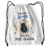 Plecak Dla Szymona Sportowy Szkolny Worek Torba Z Nadrukiem Ze Zdjęciem