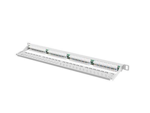 PATCH PANEL 24 PORT 0.5U KAT.5E SZARY LANBERG na Arena.pl