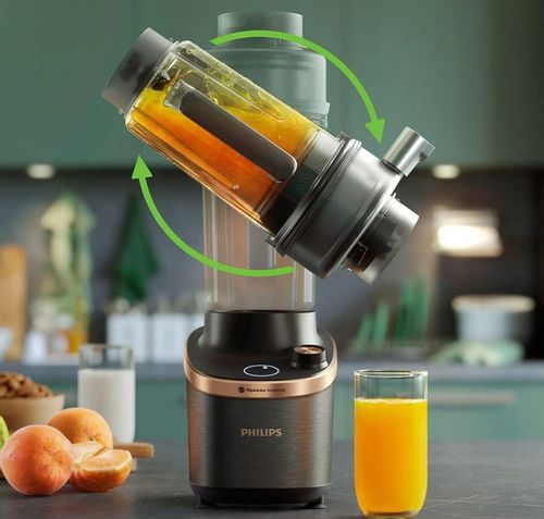 BLENDER KIELICHOWY Z MODUŁEM SOKOWIRÓWKI PHILIPS HR3770/10 +2 BIDONY TRITAN na Arena.pl