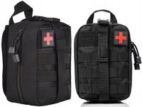 APTECZKA SASZETKA TAKTYCZNA WOJSKOWA - CZARNA