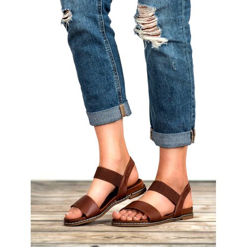 Brązowe Sandałki r.38 na Arena.pl