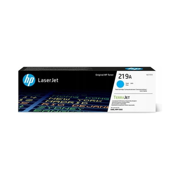 Toner HP 219A (W2191A) Cyan zdjęcie 1