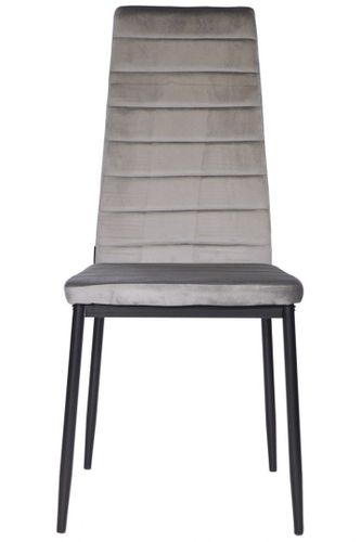Krzesło VALVA VELVET GREY na Arena.pl