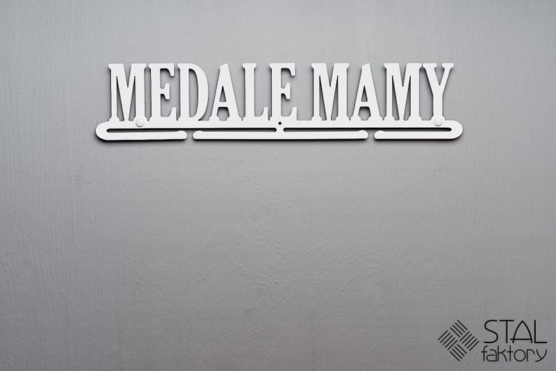 Wieszak na medale | MEDALE MAMY #1 | 60cm | pomieści 30szt medali na Arena.pl
