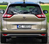 Renault Grand SCENIC MK III 3 LISTWA CHROM Klapa