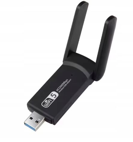 ADAPTER WI-FI KARTA SIECIOWA USB 3.0 1300Mbps ANTENA ZEWNĘTRZNA WIFI na Arena.pl