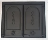 DRZWI A11 - 52X62 CM + TERMOMETR 0-250°C DRZWICZKI KOMINKOWE ŻELIWNE