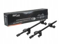 2 x ŚCIĄGACZE DO SPRĘŻYN SAMOCHODOWYCH 2szt. 370mm mocne do 2 TON - Kraft&D