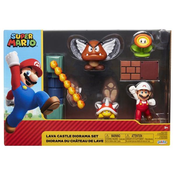 400154 Super Mario Lava Castle zestaw - Dostępność po 26/08 zdjęcie 1