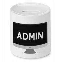 Skarbonka Informatyka Programisty Admin Prezent Z Nadrukiem Ze Zdjęciem