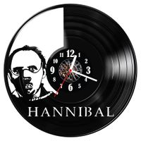 Zegar ścienny z płyty winylowej Hannibal 1244.14