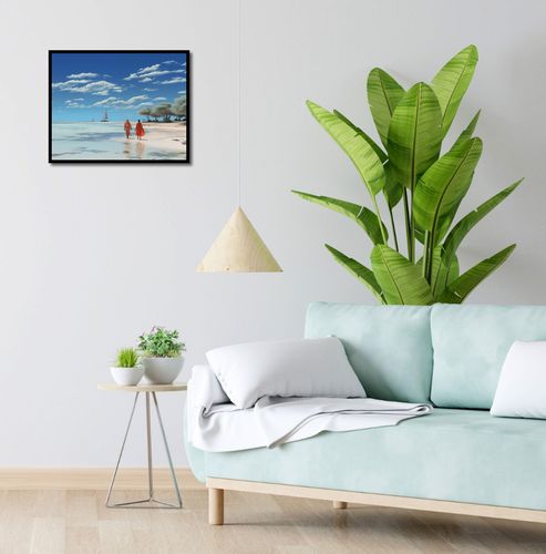 Plakat 50x40cm Spokój w Piaskach na Arena.pl