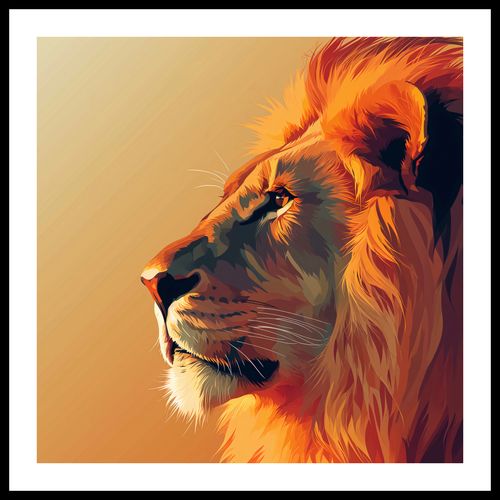 Plakat 70x70cm Król na Arena.pl