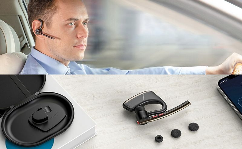 Słuchawka Bluetooth 5.2 Feegar Bond Se 24H Cvc Dsp zdjęcie 3