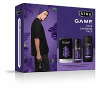 STR8 GAME ZESTAW A/S 100ml + SPRAY 150ml + ŻEL 250ml