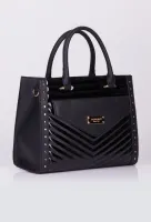 torba damska z pikowaniem w jodełkę