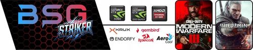 BSG Striker Komputer Gamingowy Do Gier I7 NVIDIA RTX 3050 16GB 1TBSSD Win10 na Arena.pl