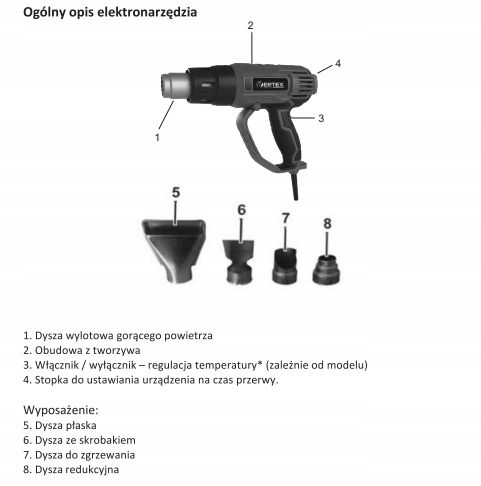 VERTEX OPALARKA 2000W na Arena.pl