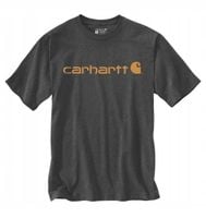 CARHARTT koszulka Core Logo grafitowa ! S