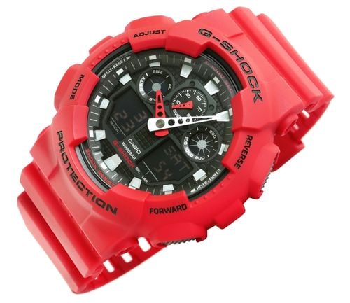 zegarek męski casio g-shock ga-100b-4aer + box na Arena.pl