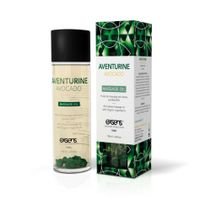 AVENTURINE AVOCADO Organic Massage Oil with stones 100 ml