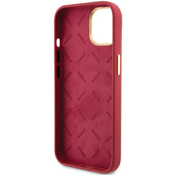 Etui Guess do iPhone 15, iPhone 14, iPhone 13, Czerwony zdjęcie 7