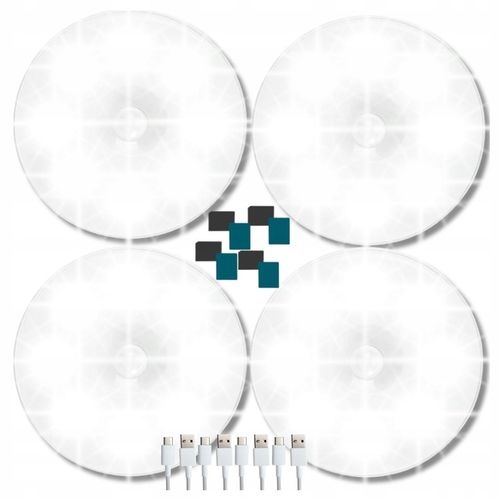 2x Lampka LED samoprzylepna 3 BARWY ŚWIATŁA USB Lampa Nocna na Arena.pl