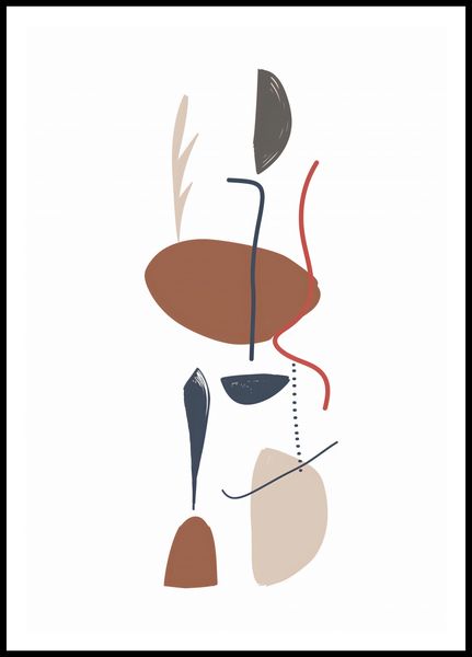 Plakat 68x98cm Równowaga Niuansy zdjęcie 3