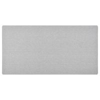 Dywanik, jasnoszary, 80x150 cm