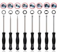 KLUCZE WKRĘTAKI DO REGULACJI GAŹNIKÓW X8 ZESTAW