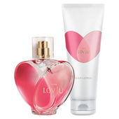Avon Lov U Zestaw kosmetyków [Perfumy + Balsam]