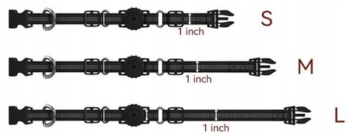 Obroża Uchwyt na Lokalizator Dla Psa Kota Psów M na Arena.pl