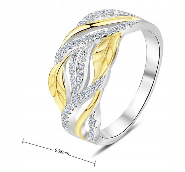 Srebrny Pierścionek RODOWANY SREBRO 925 PREZENT zdjęcie 6