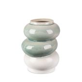 Wazon ceramiczny LIANA 21X19X26 miętowy