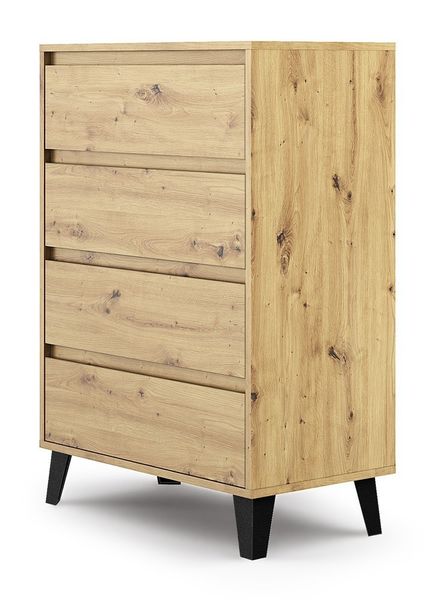KOMODA SCANDI 4SZUFLADY ARTISAN zdjęcie 1