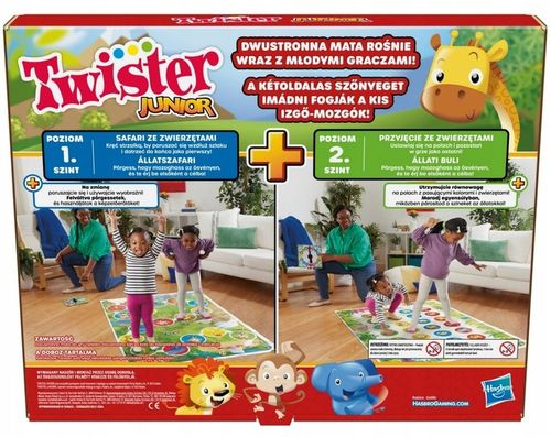 HASBRO Gra zręcznościowa Twister Junior 2W1 F7478 na Arena.pl