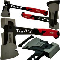 Siekiera Młotek Kuty Hartowany Siekiero-Młot MONOBLOCK Siekierka 3w1 MOCNA