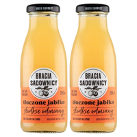 Bracia Sadownicy Sok tłoczone jabłko słodkie odmiany 250 ml x 2 sztuk