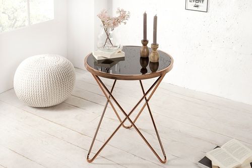 Stolik DECO 55cm miedziany na Arena.pl