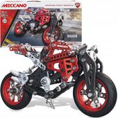 MECCANO DUCATI MONSTER i200 KLOCKI MOTOCYKL 292 ELEMENTY