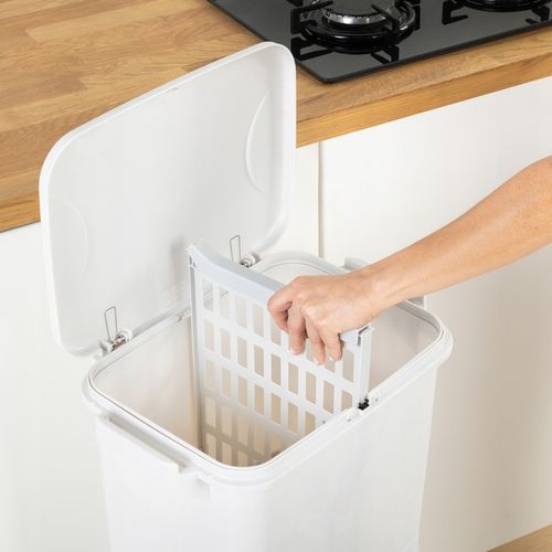 Kosz do Segregacji Śmieci Odpadów Domowy Kubeł na Śmieci do Kuchni Kółka na Arena.pl