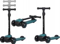 BALANSOWA Hulajnoga Dzieci Trójkołowa COLIBRO RUN Światła Kompaktowa Duża