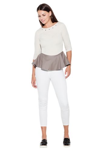 Bluzka K073 Beż L na Arena.pl